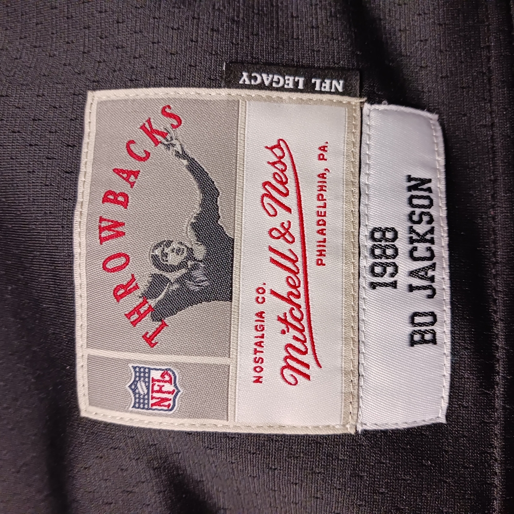 Mitchell & Ness Black Throwback Jersey